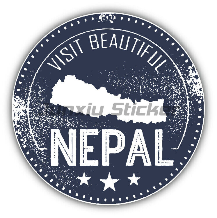 Laptop Accessories In Nepal - ملصق فينيل لعلم نيبال للسيارات والدراجات