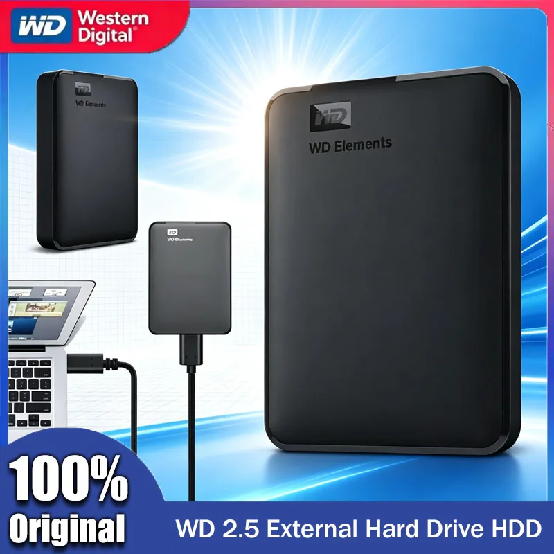 Laptop External Accessories - قرص صلب خارجي ويسترن ديجيتال WD