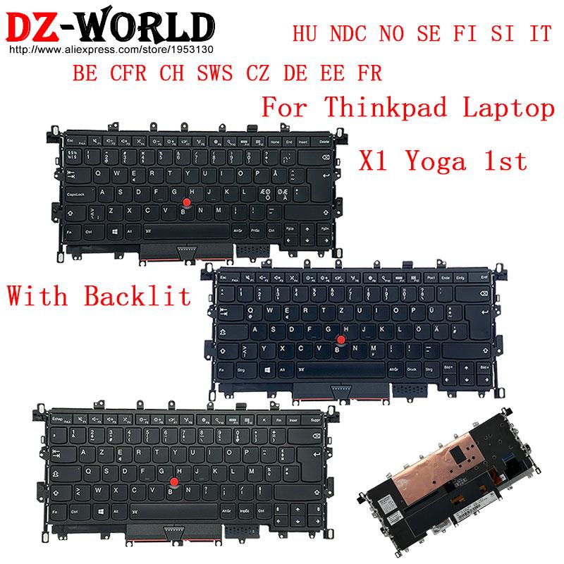 Yoga Laptop Accessories - لوحة مفاتيح بإضاءة خلفية لأجهزة الكمبيوتر