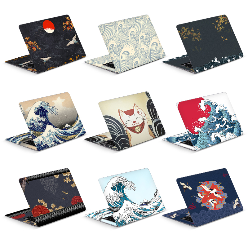 Victus Laptop Accessories - العالمي موجة البحر غطاء الكمبيوتر المحمول