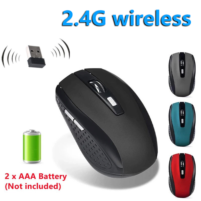 Laptop External Accessories - 2.4G ماوس لاسلكي محمول بيئة العمل