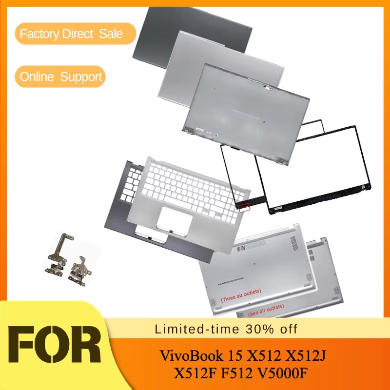 Laptop Accessories For Asus Vivobook - مسند اليد/الملحقات السفلية/حافظة الكمبيوتر المحمول/غطاء خلفي