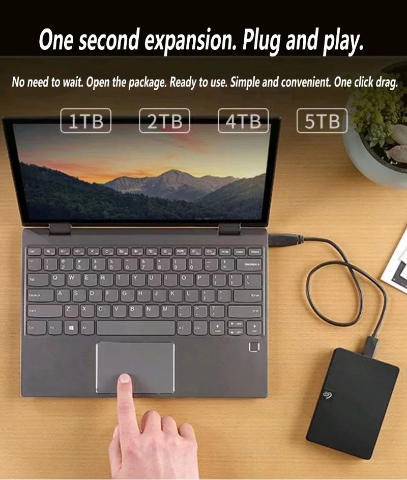 قرص صلب خارجي محمول من سيجيت ب - مراجعة Laptop External Accessories وسعره