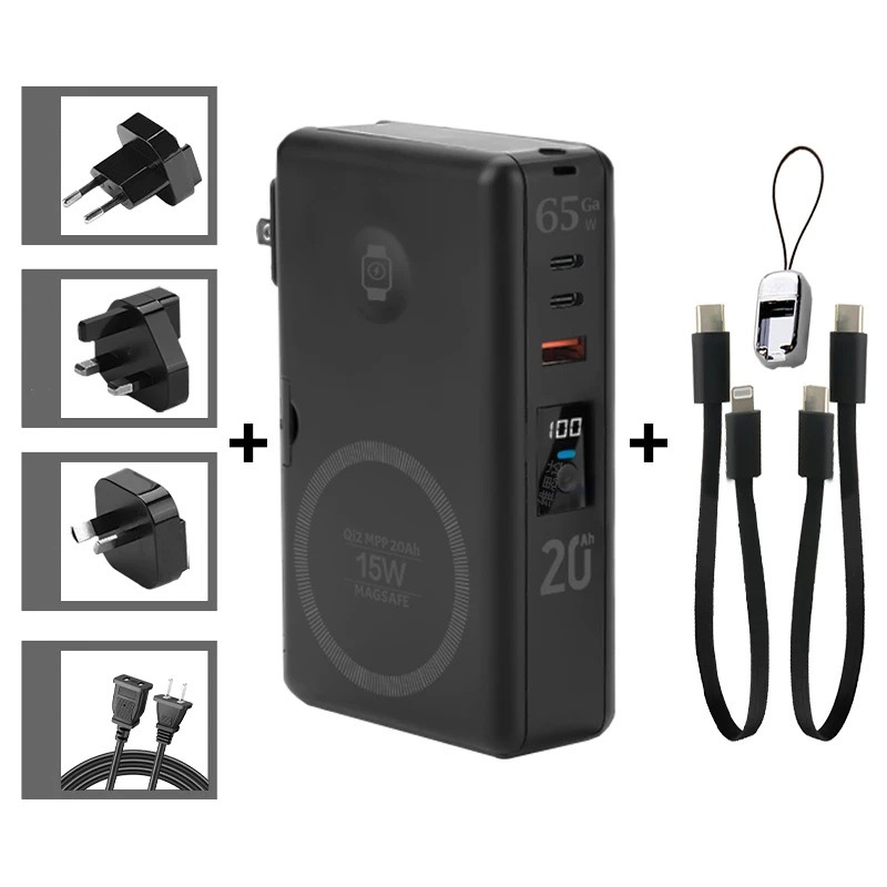 65 واط GaN USB C شاحن قوة البن - مراجعة Laptop External Accessories وسعره