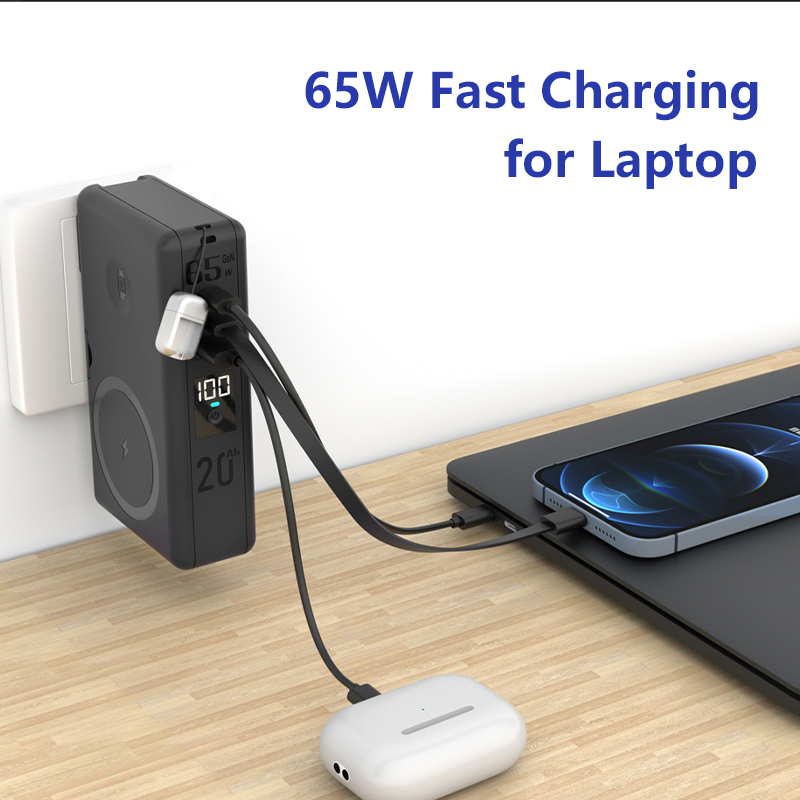 65 واط GaN USB C شاحن قوة البن - مراجعة Laptop External Accessories وسعره