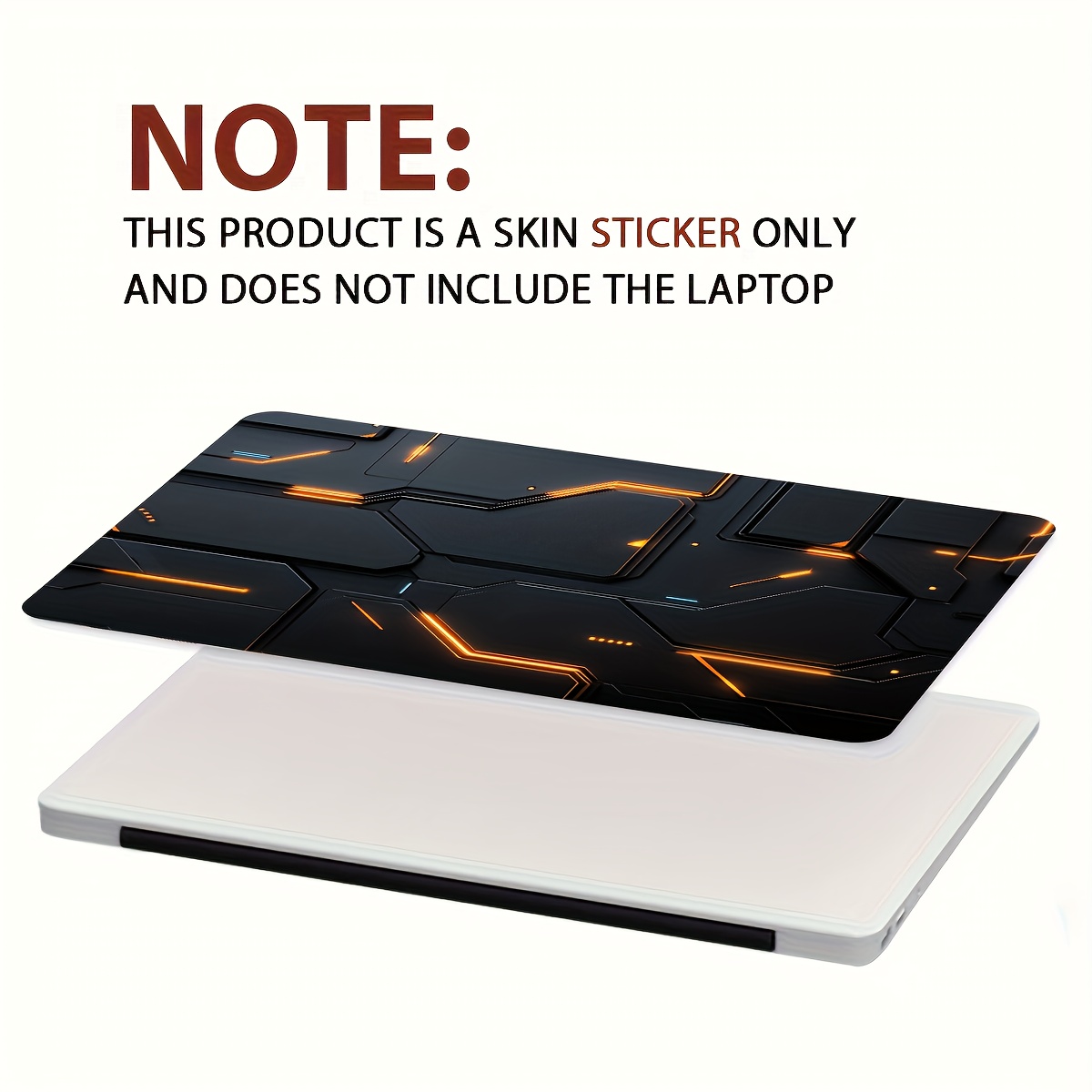 قطعتان من ملصقات الكمبيوتر الم - مراجعة Victus Laptop Accessories وسعره