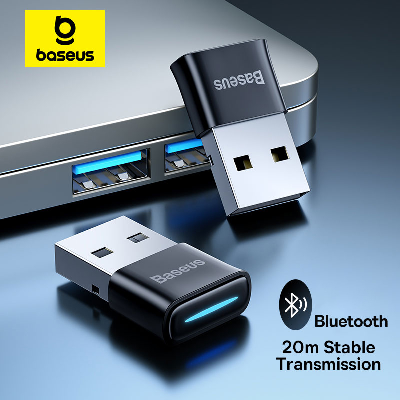 Baseus USB محول بلوتوث لاسلكي  - مراجعة Laptop External Accessories وسعره