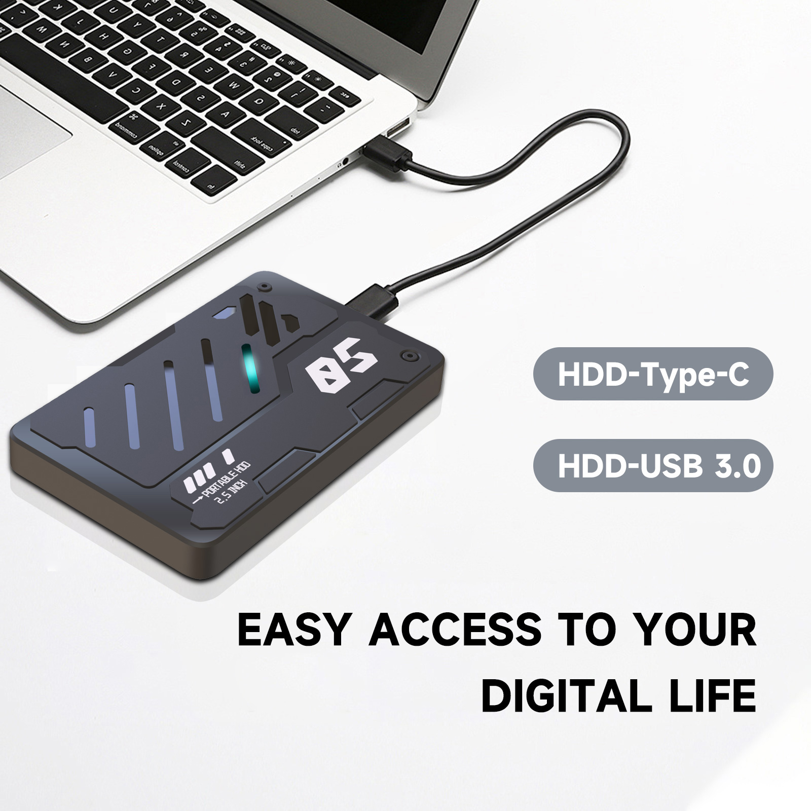 محرك الأقراص الصلبة الخارجي US - مراجعة Laptop External Accessories وسعره