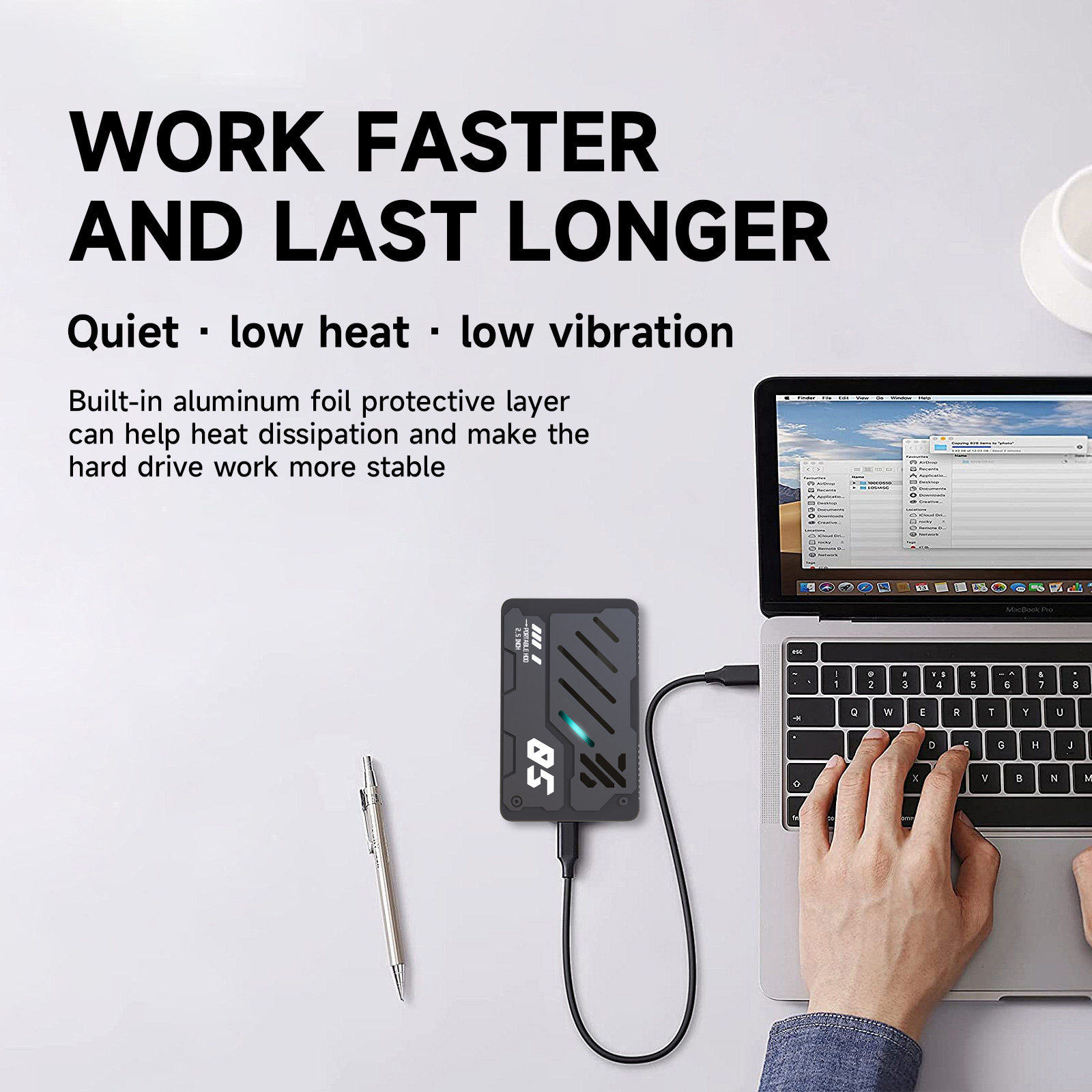 محرك الأقراص الصلبة الخارجي US - مراجعة Laptop External Accessories وسعره