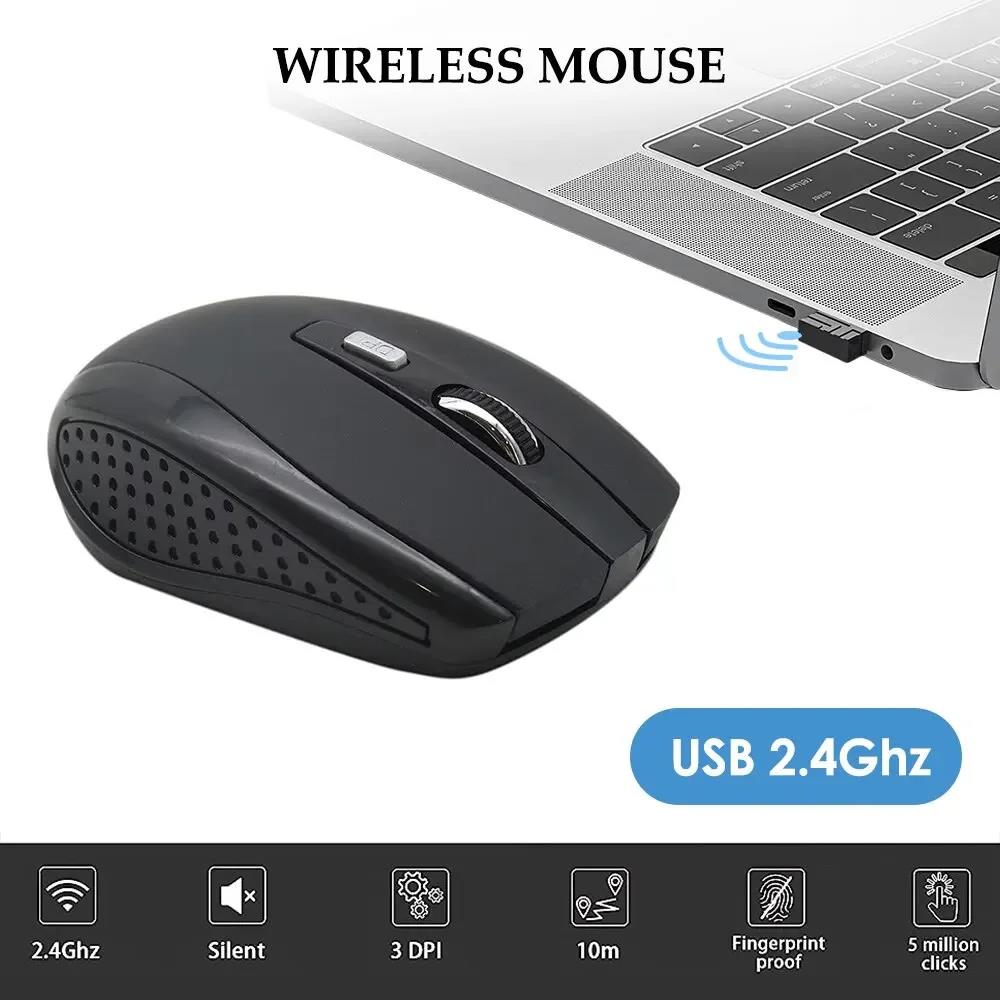 2.4G ماوس لاسلكي محمول بيئة ال - مراجعة Laptop External Accessories وسعره