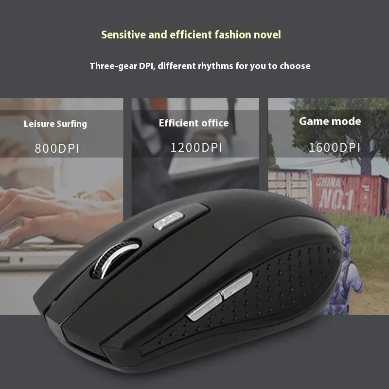 2.4G ماوس لاسلكي محمول بيئة ال - مراجعة Laptop External Accessories وسعره